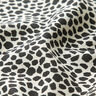 Decor Fabric Half Panama Leopard Print – black/natural,  thumbnail number 2