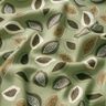viscose fabric Papayas – reed/taupe,  thumbnail number 2