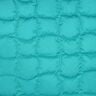 Quilted Fabric wavy squares – aqua blue/purple,  thumbnail number 1