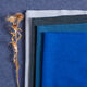 Fulled woollen loden Mottled – denim blue,  thumbnail number 6