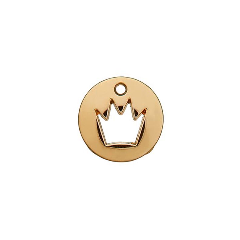 Crown Embellishment [ Ø 12 mm ] – gold metallic,  image number 1