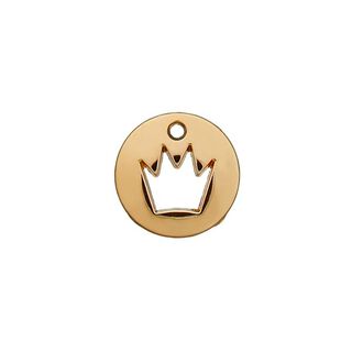 Crown Embellishment [ Ø 12 mm ] – gold metallic, 