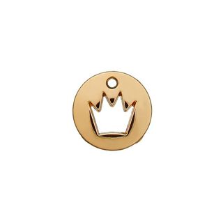 Crown Embellishment [ Ø 12 mm ] – gold metallic, 