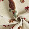 Decor Fabric Tapestry Fabric Autumn Animals – light beige/brown,  thumbnail number 3