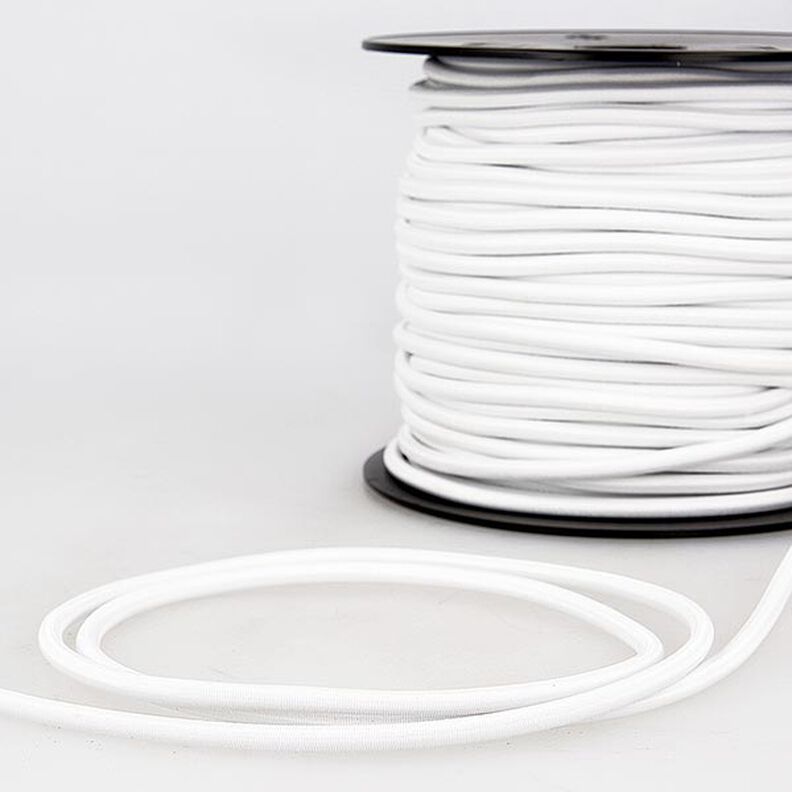 Outdoor Elastic cord [Ø 5 mm] – white,  image number 1