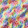 Cotton Poplin Rainbow Butterflies Digital Print – white/colour mix,  thumbnail number 2