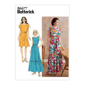 Dress, Butterick B6677 | 40-48, 