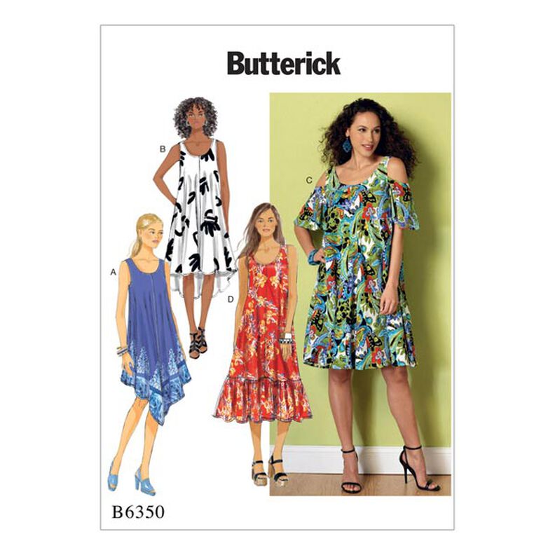 Dress, Butterick 6350 | 16 - 26,  image number 1