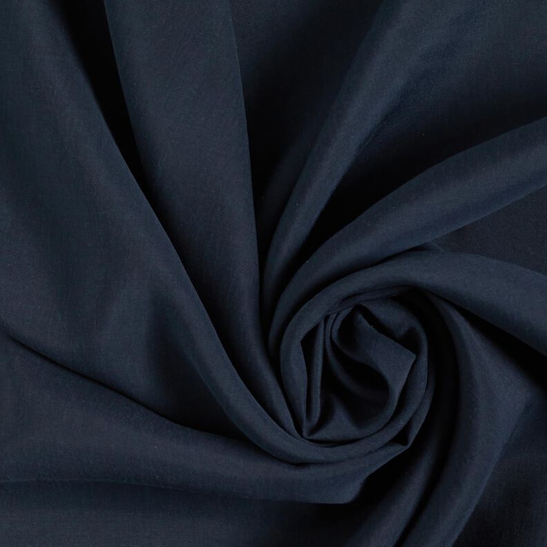 Lyocell blend blouse fabric – midnight blue,  image number 1