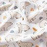 Cotton Poplin Polar Bears Digital Print – white,  thumbnail number 2