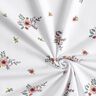 GOTS Cotton Jersey scattered flowers | Poppy Fabrics – white,  thumbnail number 3