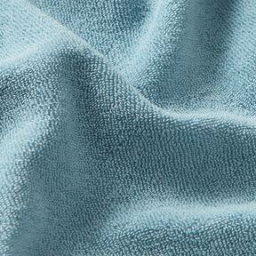 Towelling Fabric Stretch Plain – light blue, 