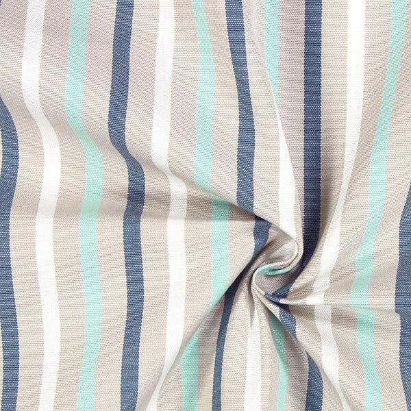 Outdoor Fabric Acrisol Poetry – beige/turquoise,  image number 2