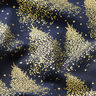 Cotton Poplin Gold Dust Fir Trees – midnight blue/gold,  thumbnail number 2