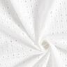 Ornament broderie anglaise cotton fabric – white,  thumbnail number 3