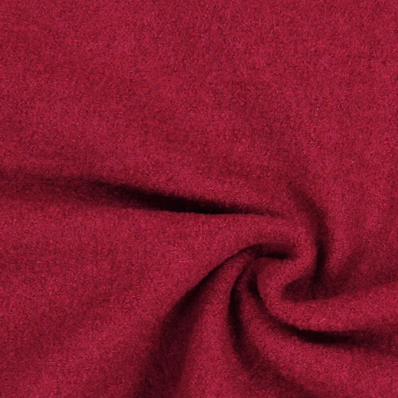 Fulled woollen loden – carmine, image number 1