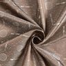 Lining Fabric Jacquard Dartboards and arrows – grey/gold,  thumbnail number 3