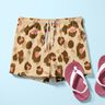 Cotton Poplin Leopard print – almond/dusky pink,  thumbnail number 5
