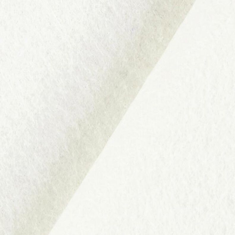 Felt 90 cm / 1 mm thick – white,  image number 3