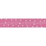 Bias binding Stars Organic cotton [20 mm] – pink,  thumbnail number 1