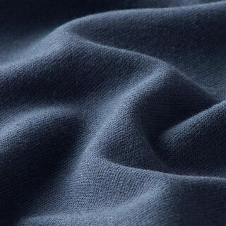 GOTS Cotton Ribbing | Tula – navy blue | Remnant 50cm, 