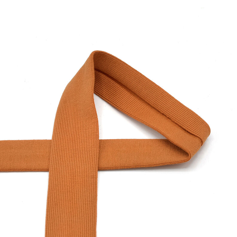 Bias binding Cotton Jersey [20 mm] – caramel,  image number 1
