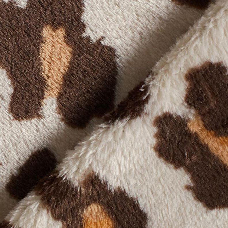 Cosy Fleece large leopard print – natural/black brown,  image number 4