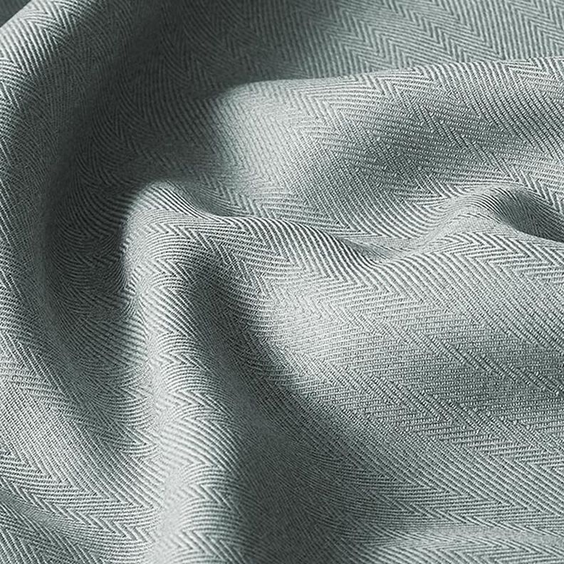 Blackout fabric Herringbone – pastel green,  image number 2
