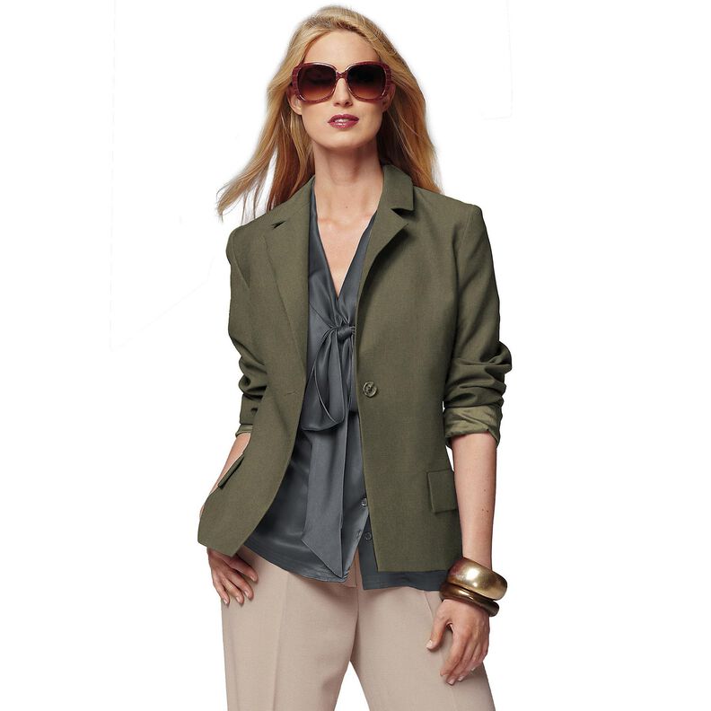Bi-Stretch Gabardine – khaki, image number 6
