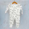 Cotton Jersey Leafy Vines – ivory/light brown,  thumbnail number 7