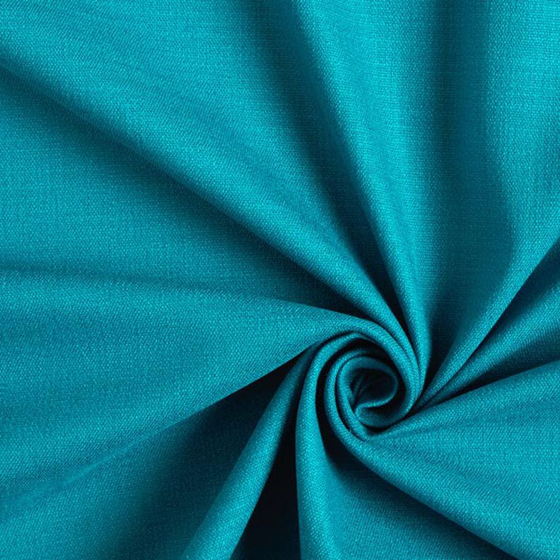Linen fabric Stretch – petrol,  image number 1