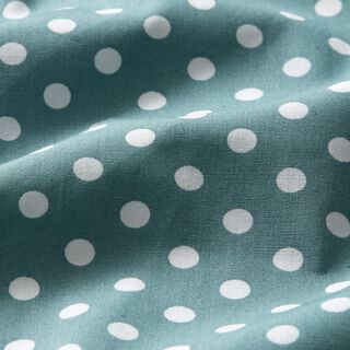 Cotton Poplin Polka dots – pearl grey/white, 