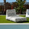 Outdoor Fabric Canvas large dots – ivory/grey,  thumbnail number 7