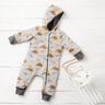 Alpine Fleece Dinosaurs – natural/caramel,  thumbnail number 6