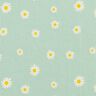 Waffle Jersey Ox-eye daisies – pale mint,  thumbnail number 1