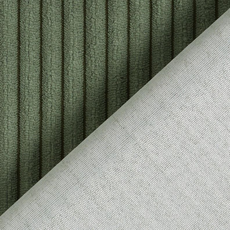 Upholstery Fabric soft corduroy – dark pine,  image number 4