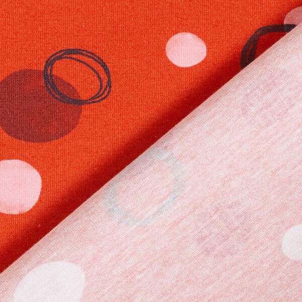 GOTS Cotton Jersey Dots | Tula – terracotta,  image number 4