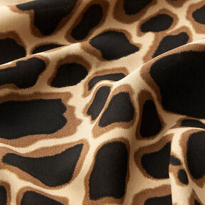 Leopard Print Viscose – beige/black, 