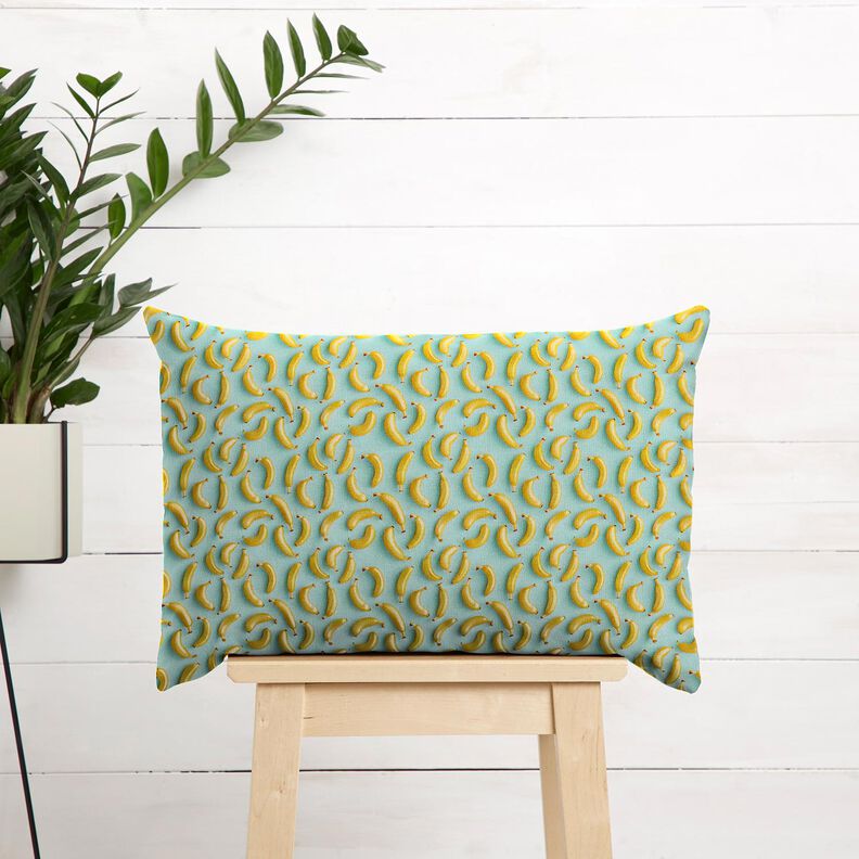 Cotton Poplin Bananas – eucalyptus/sunglow, image number 6