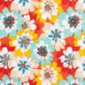 Coated Cotton Spring flowers – mint/terracotta,  thumbnail number 1