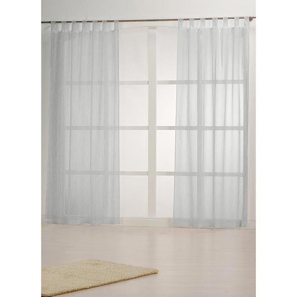 Curtain fabric Voile Ibiza 295 cm – white,  image number 5