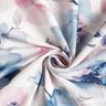 Decor Fabric Half Panama large watercolour flowers – white/pastel violet,  thumbnail number 3