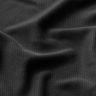 Lightweight sports piqué jersey – black, 
