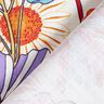 Decor Fabric Panama colourful flowers – cream/lavender,  thumbnail number 4