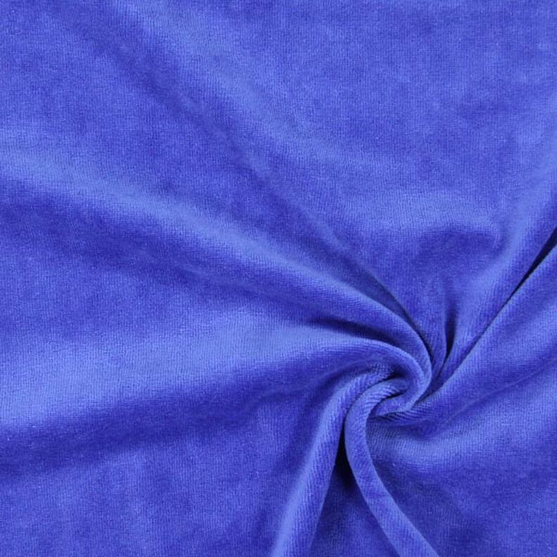 Plain Nicky Velour – royal blue,  image number 1