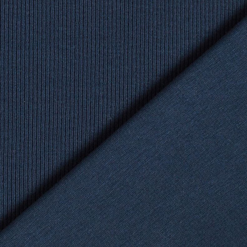 Ribbed Jersey fine 2-1-1-1 ribs – midnight blue,  image number 3