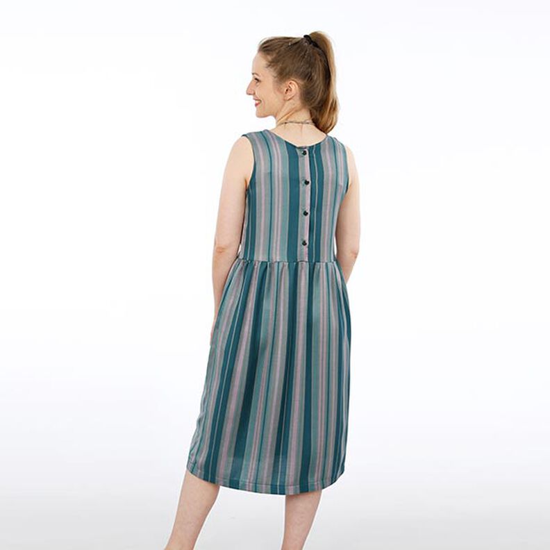 FRAU ADELE - pinafore dress with a button placket at the back, Studio Schnittreif | XXS - XXL,  image number 6