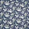 Cotton Cretonne Dragons & Monsters – anthracite/green,  thumbnail number 1