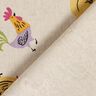 Decor Fabric Half Panama little chickens – natural/white,  thumbnail number 4