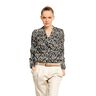 Blouse fabric abstract large pattern – black/white,  thumbnail number 7